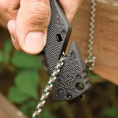 SOG Trident Tigerstripe A/O Assisted AUS-8 Stainless Folding Pocket Knife TF3CP - Image 2