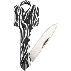 SOG Knives 110 Key Lockback Knife Zebra