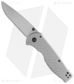 SOG Flash Frame Lock Knife Silver (3.4" Satin)