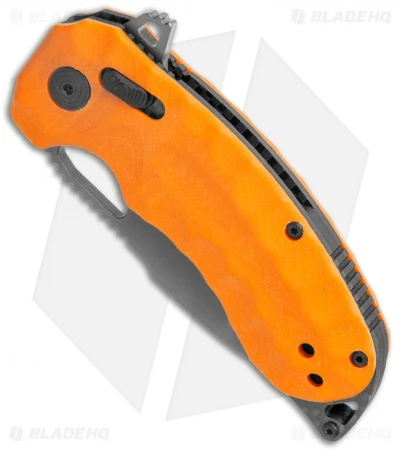 SOG Kiku XR LTE Knife Orange G-10 (3" Gray) 12-27-03-57 - Image 2