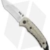 SOG Kiku Spring Assisted Knife Linen Micarta (3.5" Satin) KU-3001