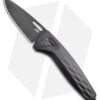 SOG One-Zero XR Lock Knife Black Aluminum (3.1" Black Chrome)