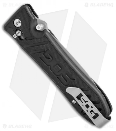 SOG Pent Arc Spear Point Arc-Lock Knife (4" Bead Blast) PE15 - Image 3