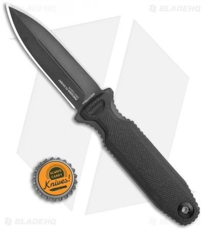 SOG Pentagon FX Covert Fixed Blade Knife Blackout (3.5" Black) - Image 4