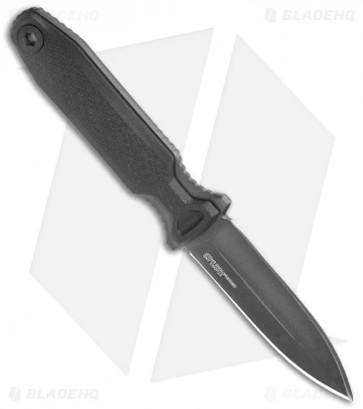 SOG Pentagon FX Covert Fixed Blade Knife Blackout (3.5" Black) - Image 2
