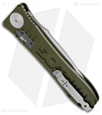 SOG Knives Spec Elite II Large Automatic Knife OD Green (4" Satin) SE-61OD - Image 3