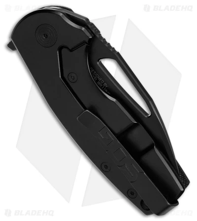 SOG Stout FLK Frame Lock Knife Carbon Fiber (2.6" Black) - Image 3