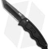 SOG-TAC Tanto Automatic Knife Black Aluminum (3.5" Black Serr) ST-04