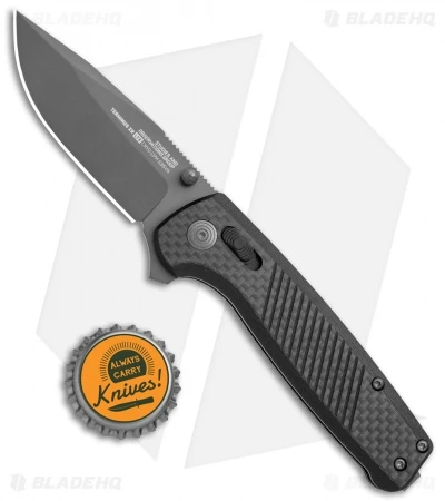 SOG Terminus XR LTE Knife Carbon Fiber (3" Gray) TM1032-BX - Image 4