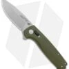 SOG Exclusive Terminus XR Lock Knife Green Micarta (3" Stonewash)