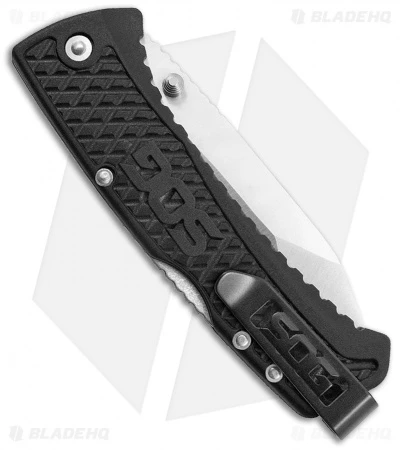 SOG Traction Tanto Lockback Knife (3.38" Satin) - Image 2