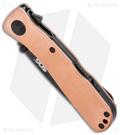 SOG Twitch II Spring Assisted Knife Copper (2.68" Black) TWI302-PB - Image 2