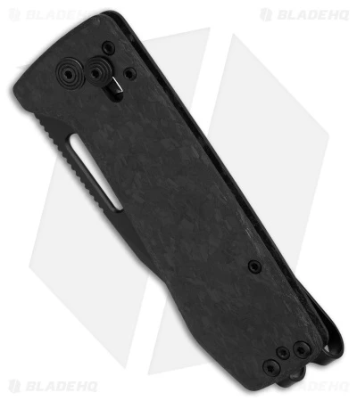 SOG Ultra XR Folding Knife Blackout Carbon Fiber (2.8" Black S35VN) - Image 2