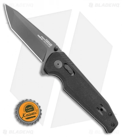 SOG Vision XR Lock Knife Black G-10 (3.4" Black) - Image 4