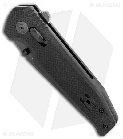 SOG Vision XR Lock Knife Black G-10 (3.4" Black) - Image 2