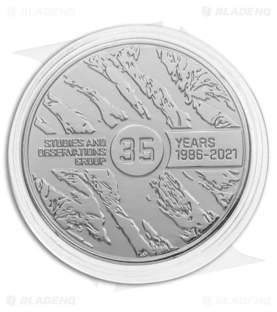 SOG Vision XR LTE Flipper Knife Black Ti (3.4" Black) 35th Anniversary Edition - Image 5