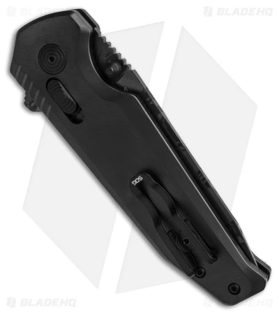 SOG Vision XR LTE Flipper Knife Black Ti (3.4" Black) 35th Anniversary Edition - Image 4