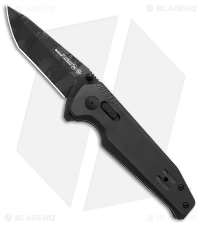 SOG Vision XR LTE Flipper Knife Black Ti (3.4" Black) 35th Anniversary Edition - Image 2