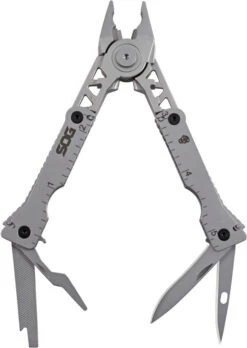 SOG Sync I Bead Blasted Screwdriver Pliers Knife Blades Multi-Tool SN1001CP