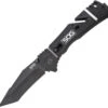 SOG Trident Elite Piston Lock Assisted Opening A/O 8.75" Folding Aus8 Knife 104cp