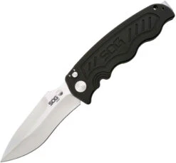 SOG Zoom A/O AUS-8 Stainless Steel Folding Blade Aluminum Handle Knife ZM1011BX