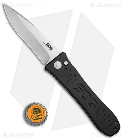 SOG Spec Elite II Automatic Knife (4" Satin) SE-61 - Image 4