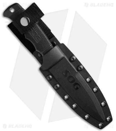 SOG Seal Pup Elite Fixed Knife W/ Kydex Sheath (TiNi PLN) E37S-K - Image 2