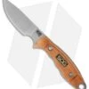 SOG Huntspoint Skinning Knife Fixed S30V Blade / Wood (3.6" Satin Plain) HT013L