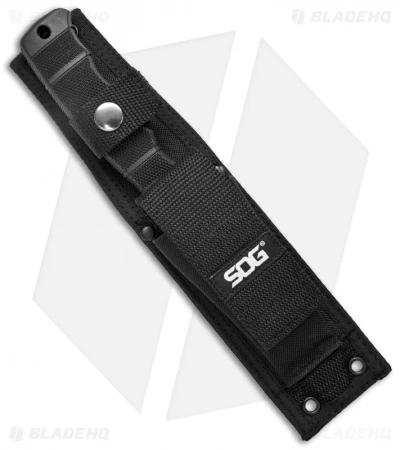 SOG Seal Pup Fixed Knife W/ Nylon Sheath (Powder Coat SER) M37-N - Image 2