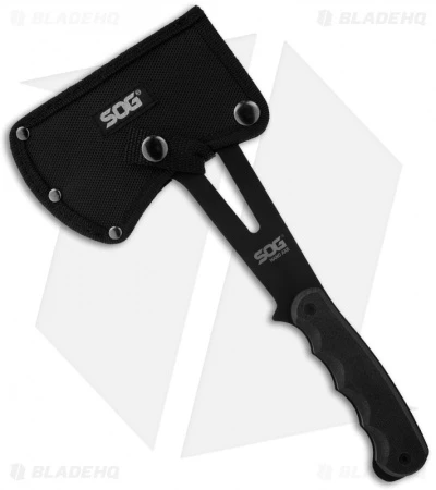 SOG Hand Axe W/ Nylon Sheath (Black) F09-N - Image 2