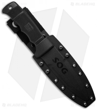 SOG Seal Pup Fixed Knife W/ Kydex Sheath (Powder Coat SER) M37-K - Image 2