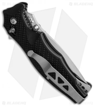 SOG Mini Vulcan II Arc-Lock Knife Black FRN (3" Satin) VL-02 - Image 2