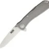 SOG Twitch II LT Lockback A/O Satin Folding Blade Stainless Handle Knife TWI18BX